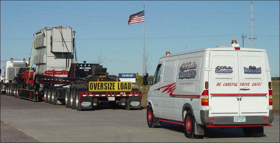 heavy equipment hauling